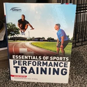 NASM essentials of sports performance training textbook hardback great condition